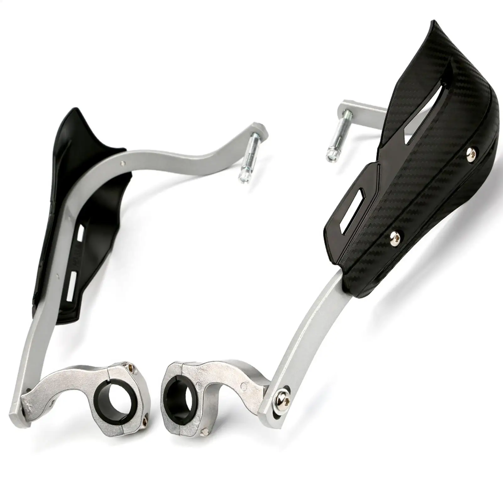 

2 Pieces Aluminum Alloy Motorcycle Handlebar Guard 22-28mm Handlebar 14mm Hole Diameter Protector Modification Parts