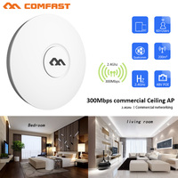 COMFAST CF-E320V2 300M WiFi Ceiling Wireless AP 802.11b/g/n QCA9533 Enterprise Wifi System AP 48V POE OPEN DDWRT Access Point AP