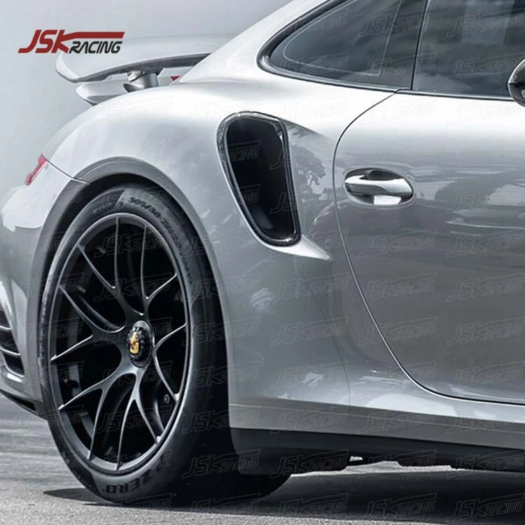 CARBON FIBER SIDE VENTS for 2016-2019 PORSCHE 911 991.2 TURBO and TURBO S