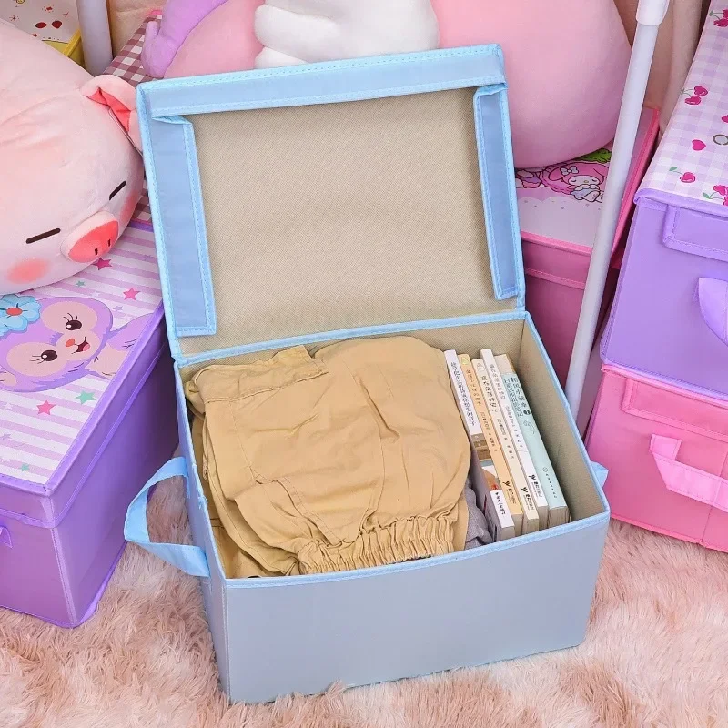 Sanrio Hello Kitty Storage Box Kuromi My Melody Cinnamoroll Cute Anime Cartoon Foldable Glove Box Large Capacity Holiday Gifts