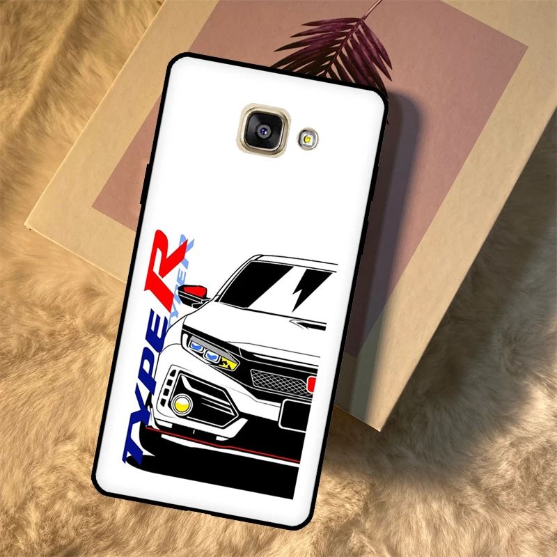 JDM نوع R سيفيك الرياضة سيارة حقيبة لهاتف سامسونج غالاكسي M23 M13 M16 M11 M21 M31 M20 M54 M14 M34 M52 M32 M12 M36 M56 M15 M55 #4