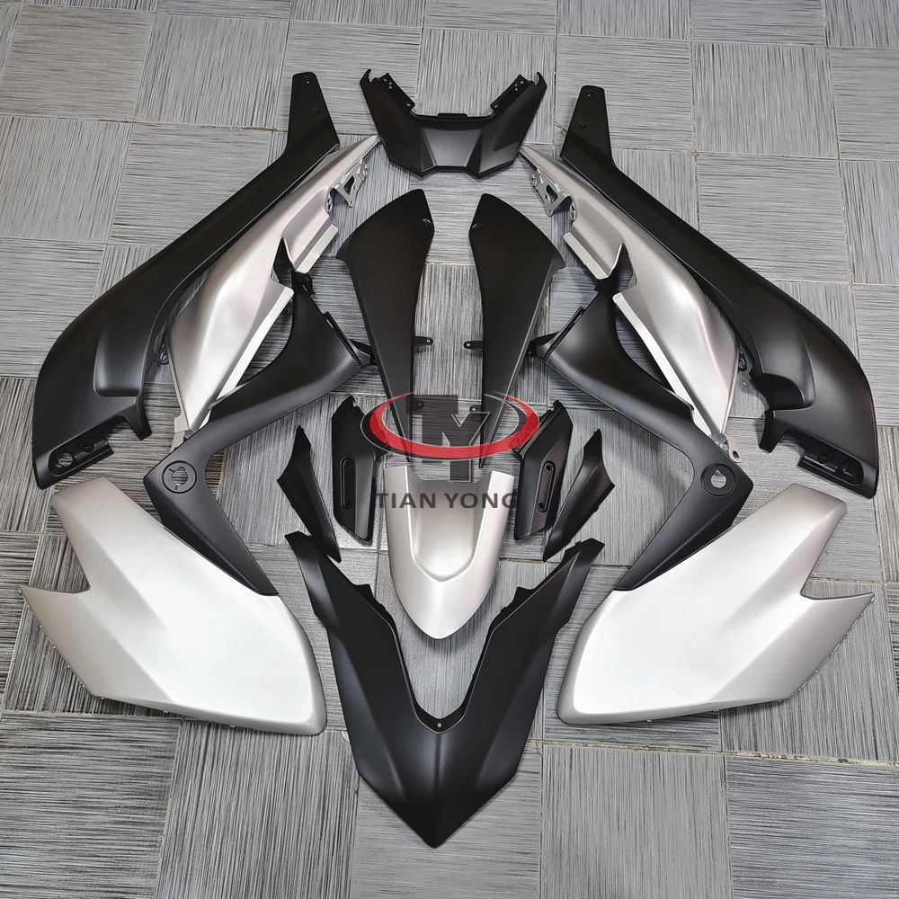 Injection Solid matte black matte silver Motorcycle For TMAX530 2017-2018 TMAX 530 Full Fairing Kit Bodywork Cowling