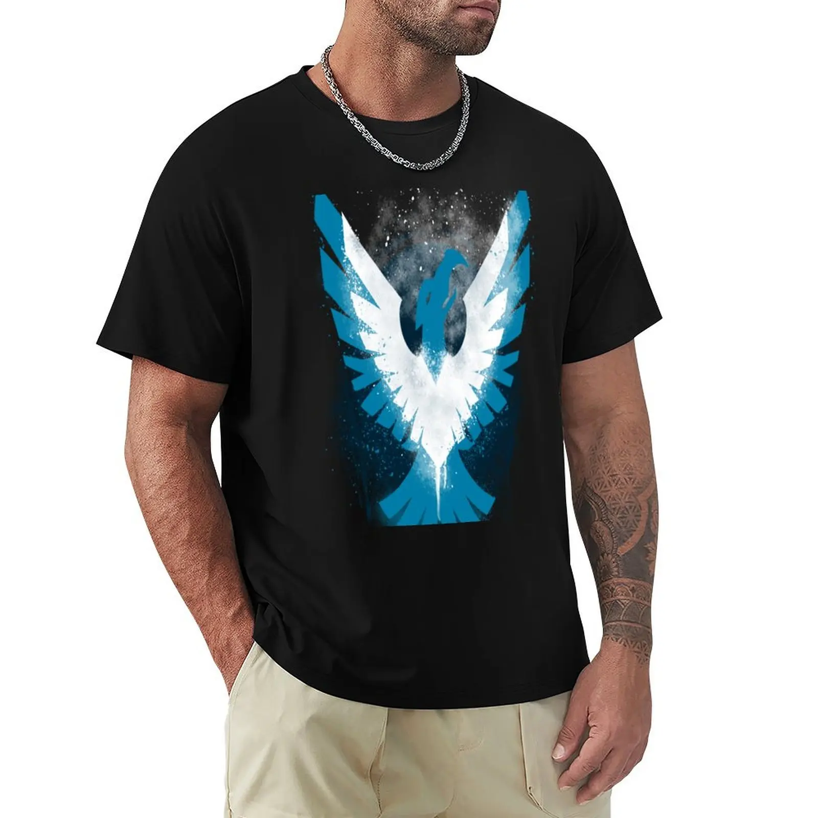 Camiseta Informal con Estampado de Estilo Retro de Infamous Second Son Good Karma Eagle
