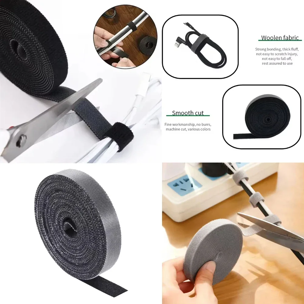 Cable Organizer Ties Tearable Cable Protector Management For Phone Mouse Earphone USB Data Wire Holder Cord Protection Organizer