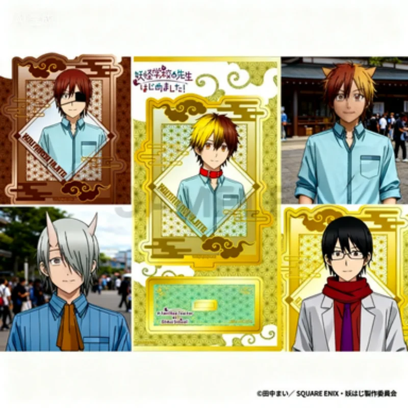 معلم رائع في مدرسة الغول! مانغا تمثال الاكريليك حامل شخصيات كرتونية المنمنمات لعبة الحلي ديكور المرآب أطقم نموذج