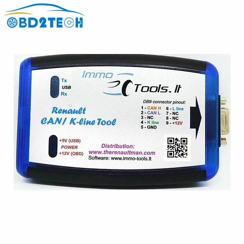 2025 V4.09 For Renault CAN K-line Immo Tool  OBD2 ECU Programmer Read Write EEPROM Flash Key Card Programming Tool