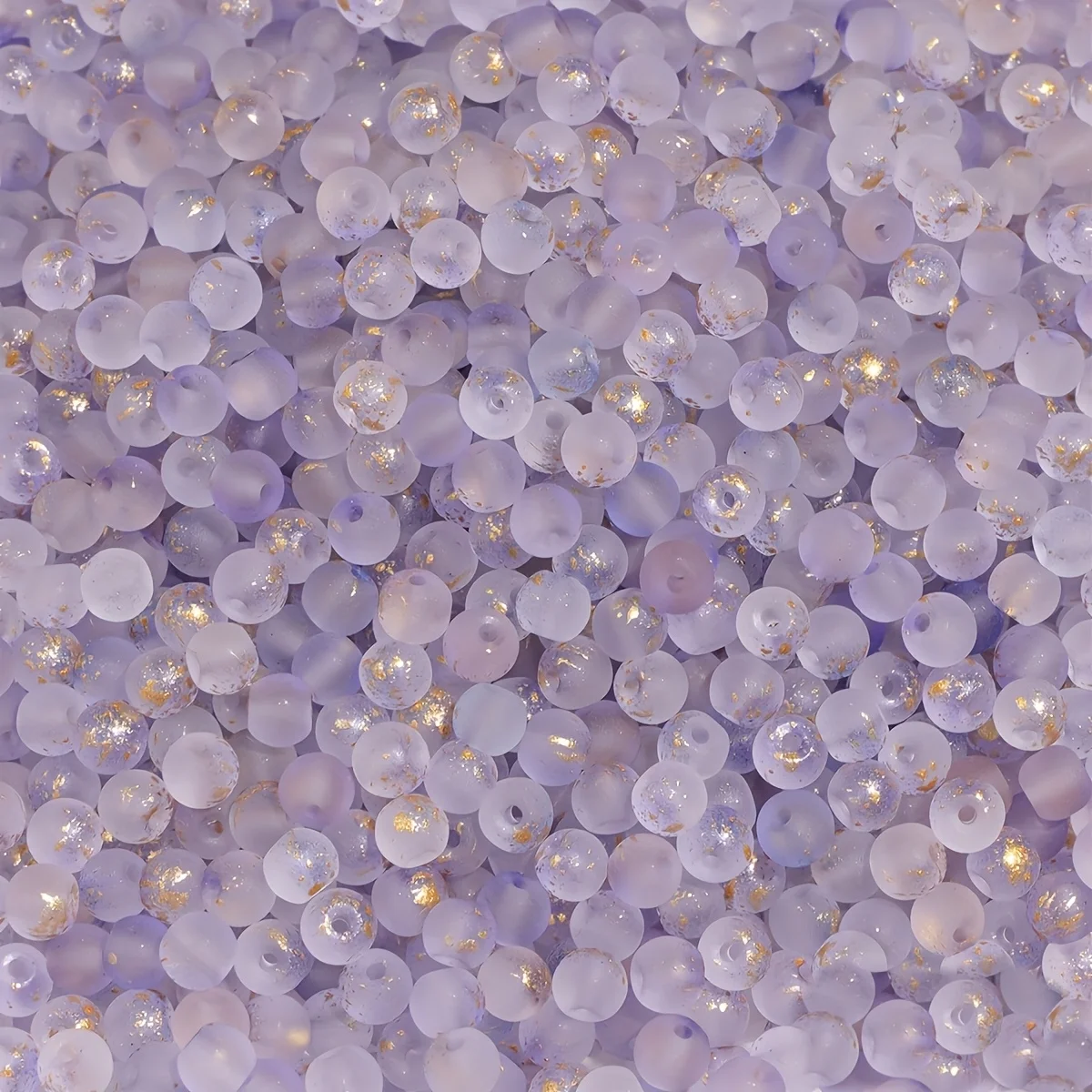 6mm 220pcs Frosted Gradient Spotted Round Beads Can Be Used to Make Bracelet Necklaces for DIY Jewelry Materials image 3