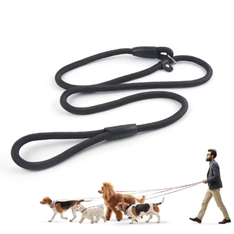 Hot Adjustable Nylon Dog Leash Rope Quality Pet Training Lead Strap Traction Harness Collar Lead for Dogs