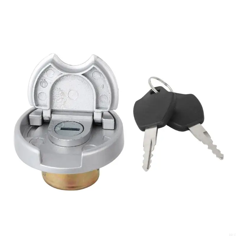 

Secure Tanks Caps with Lock Anti Theft Motorcycle Gas Caps Corrosion Resistant Gas Caps with Locking for GY6
