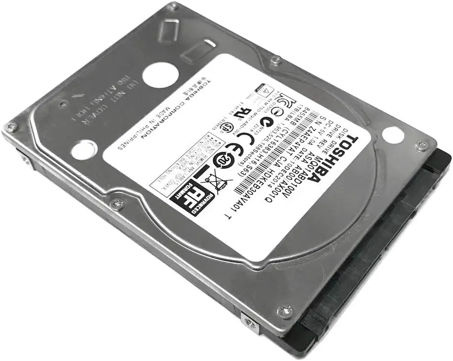 

1TB 5400RPM SATA 3.0Gb/s 2.5 Inch Notebook Hard Drive with USB and 1 Year Warranty - Reliable Storage for Laptops