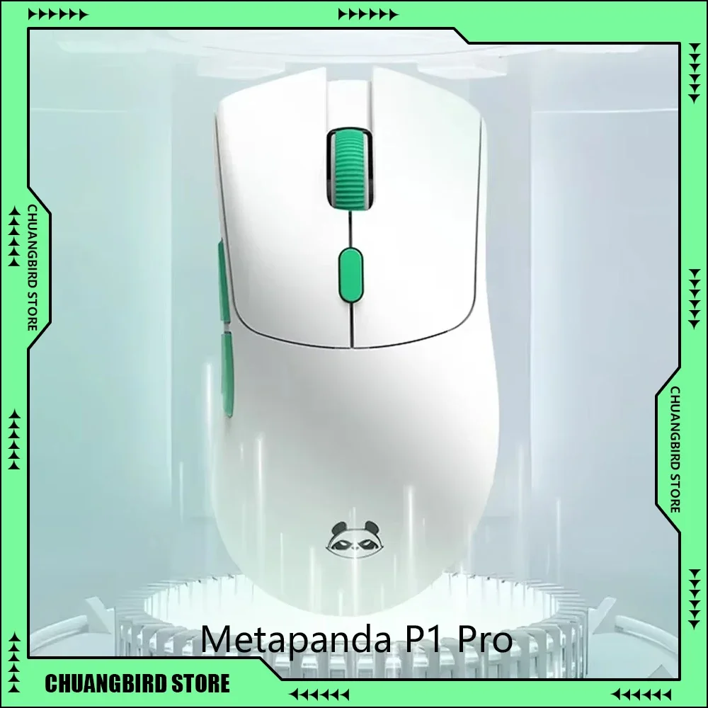 Metapanda P1 PRO MAX Tri-Mode 2.4G Wireless Gamer Mouse Office E-sport Gaming P1 Customize Ergonomics Mice Gaming Accessories