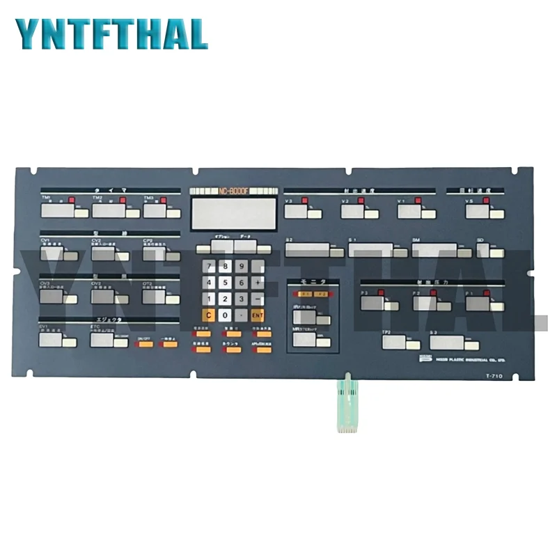 

Nieuwe Nissei Spuitgiet Machine Knop Film NC-8000F NC9000F Knop Panel NC-8000F