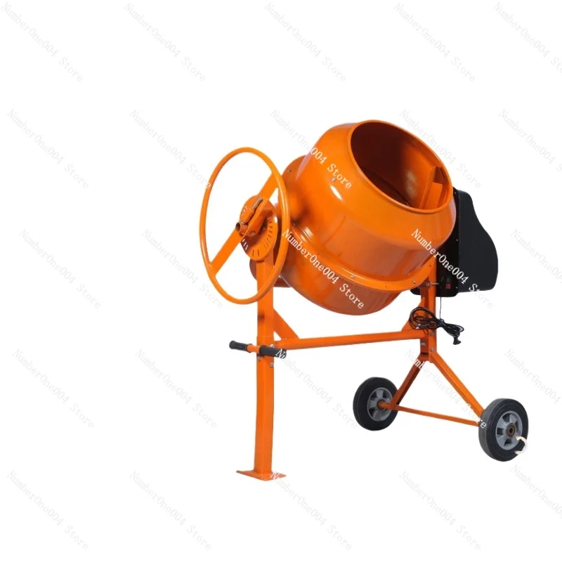 70L Small Horizontal Vertical Electric Concrete Mortar Cement Feed Mixer Drum Type Electric Mixer