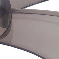 16 Inch Household Fan Blade Five Leaves With Nut Cover For Pedestal Fan Table Floor Fan Blade Gray Fan Blade Accessories