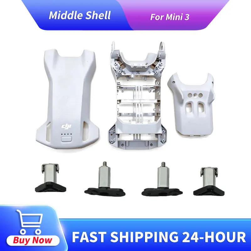Original Middle Shell Combo Assembly Mounting Shafts Replacement Repair Spare Parts for Mini 3 Replacement Accessory