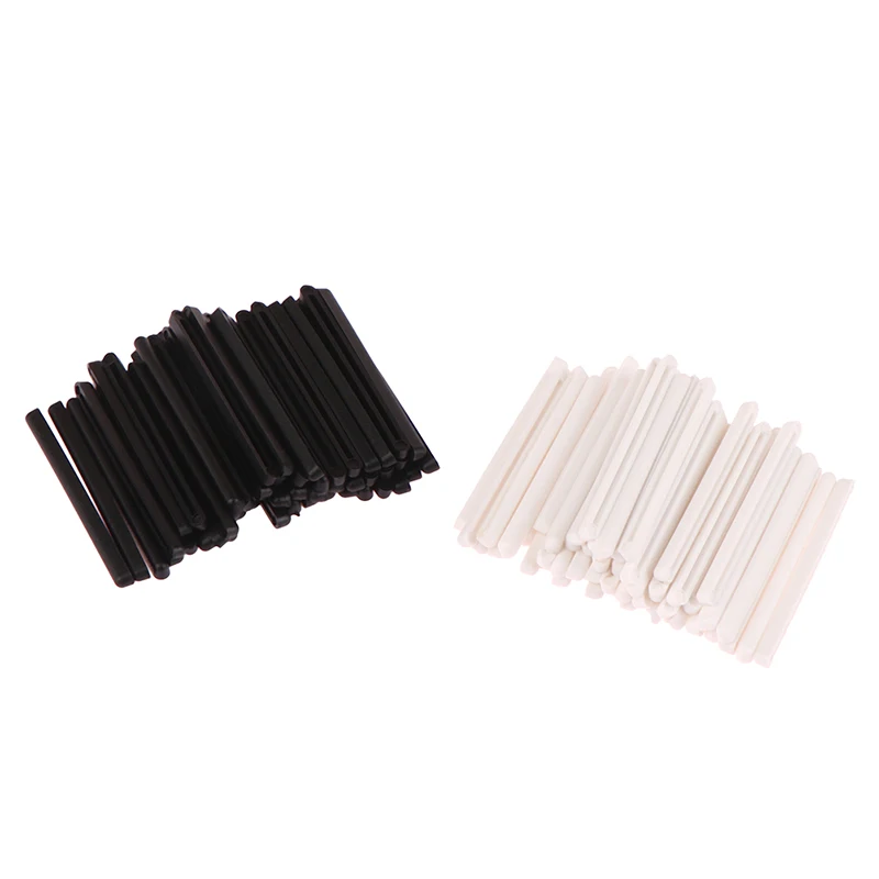 50Pcs/set Pet Clipper Blade Parts Replacement Blade Guides White Black Pet Clipper Blade Accessories