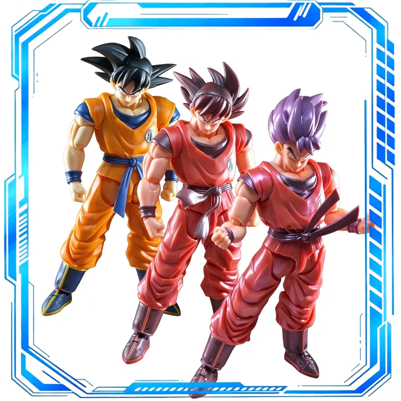 In Stock NS Studio Dragon Ball Son Goku Kaioken Action Figure NS001A NS002A NS003A Collectible Movable Doll
