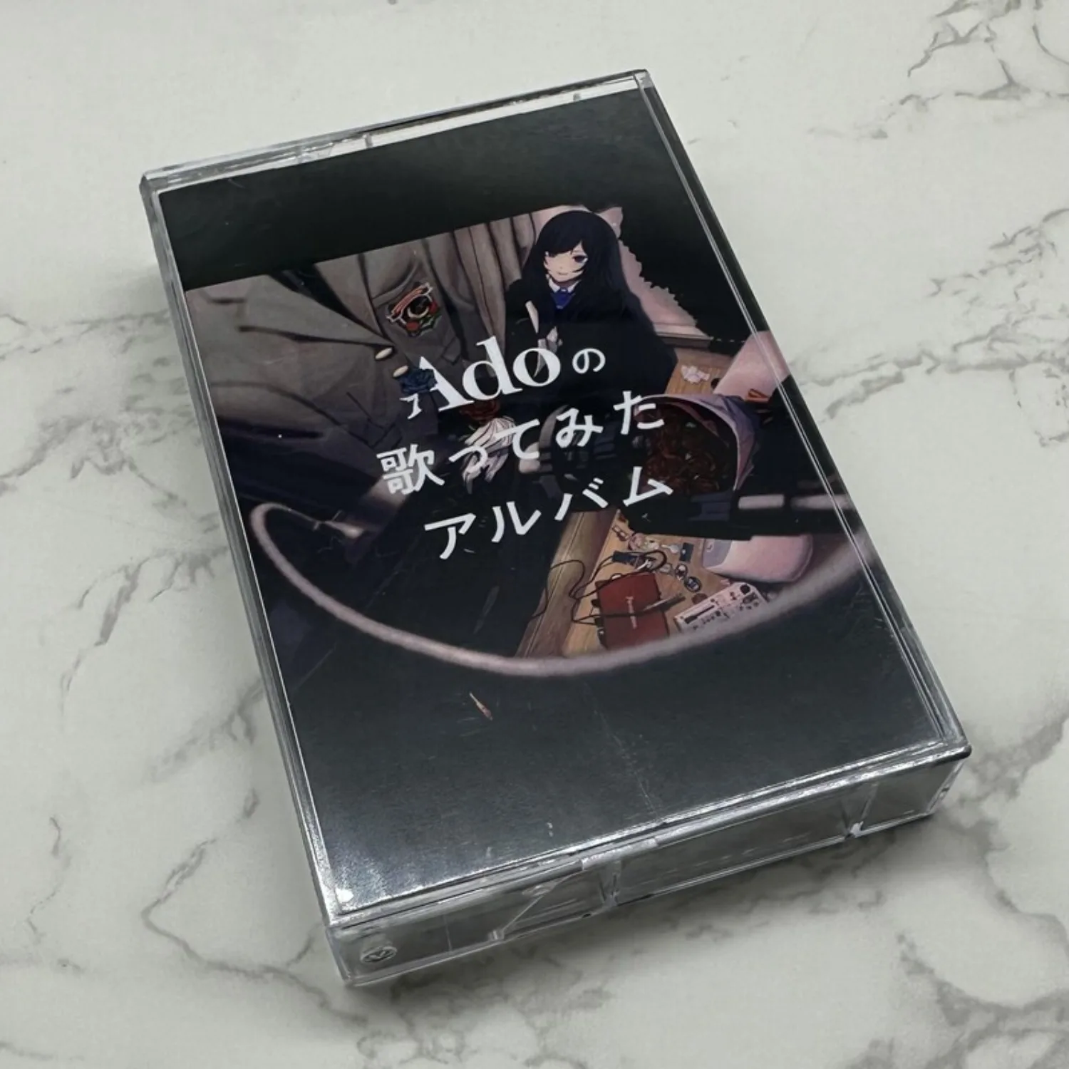 

Редкая запечатанная аудиокассета Ado Cover Album J-Pop Anime Song, винтажная аналоговая аудиокассета в стиле ретро, коллекционная вещь для фанатов, домашний декор в стиле арт.