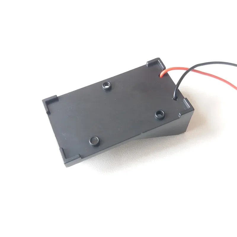 15pcs 9V power supply battery box 6F22 Carbon battery holder battery buckle band Black with Cable Wireless microphone