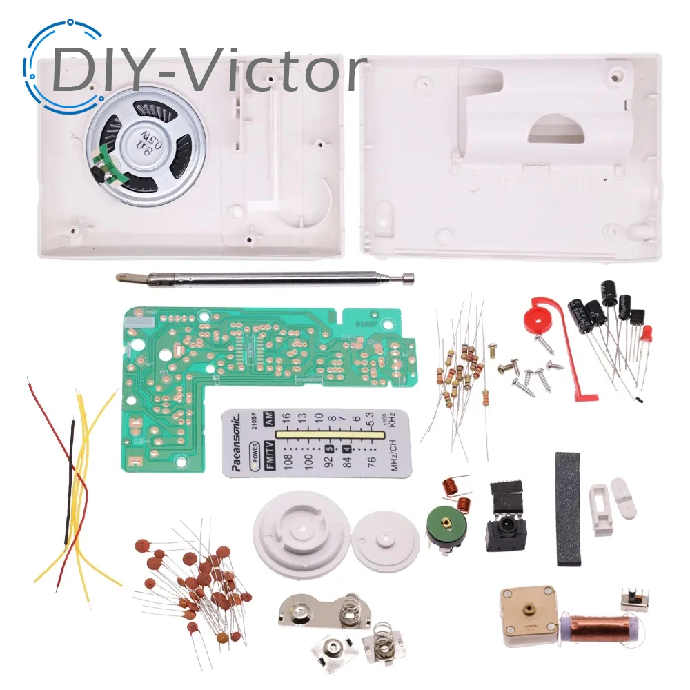 CF210SP AM/FM Stereo Radio Kit DIY Electronic Assemble Set Kit For Learner DropShip DIY laboratory