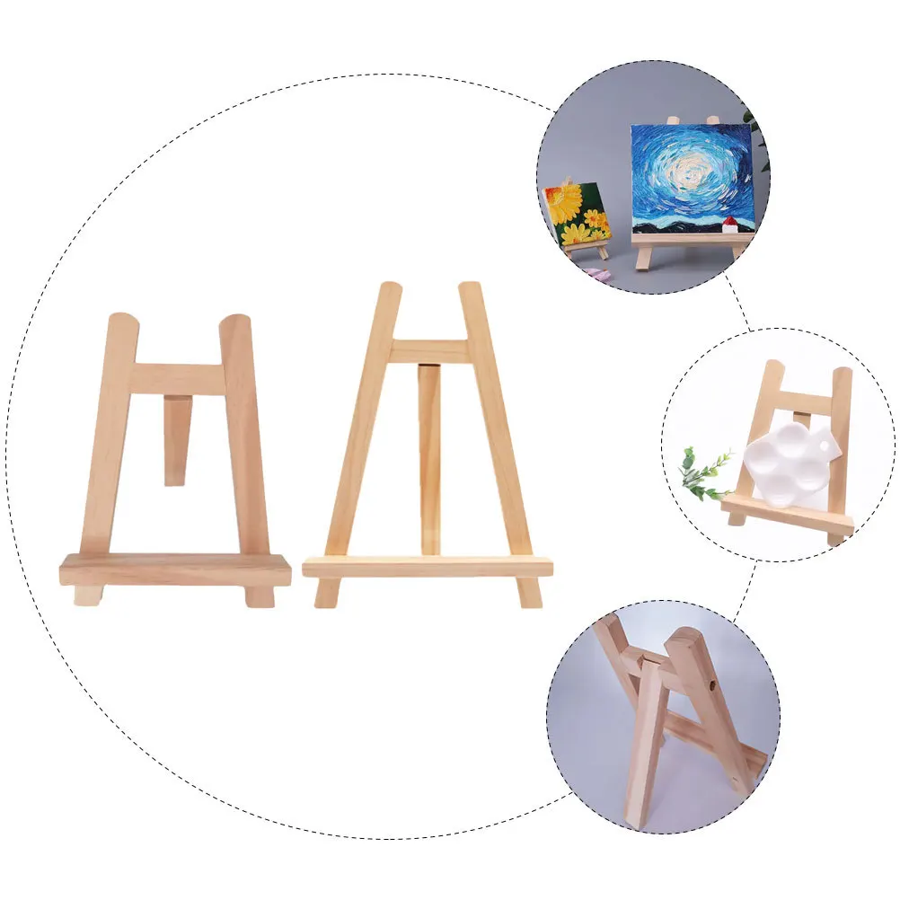 2 قطعة حامل فني للرسم في الهواء الطلق تقف رسم عرض حوامل ثلاثية للأطفال والطلاب يستخدمون الحامل #3