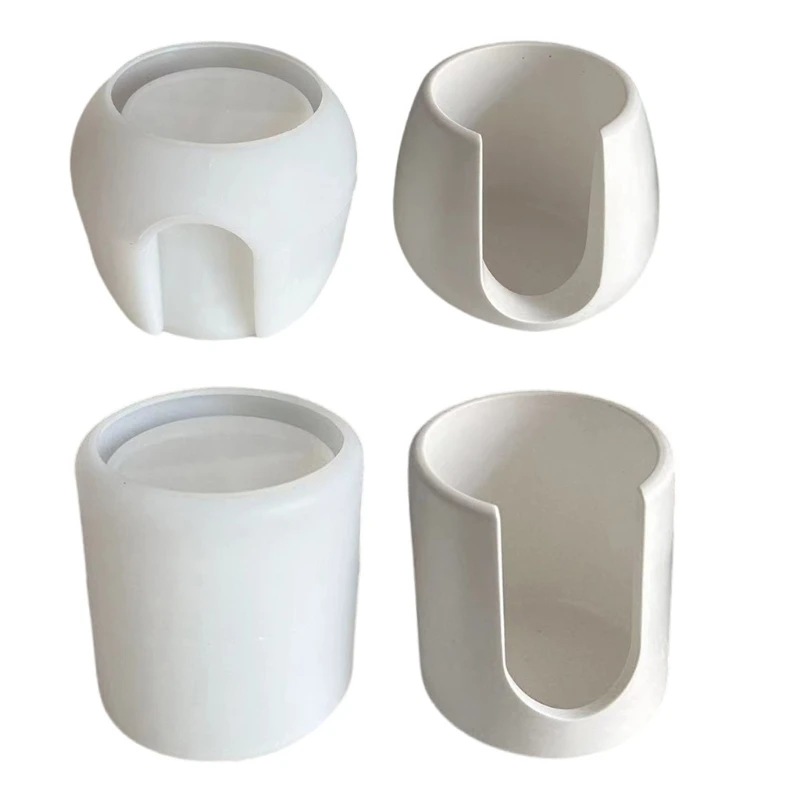 

Cylinder Silicone Molds for Epoxy Resin, Holder Tealight Holder Stand