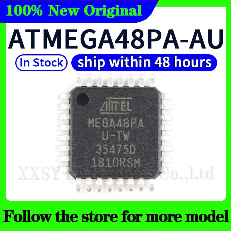 ATMEGA48PA-AU In stock