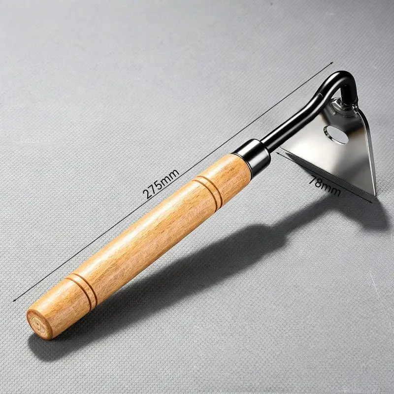 1Pcs Weeding Tool Manganese Steel Tree Bark Scraping Small Hoe Sharp Multifunctional Household Express Small Hoe