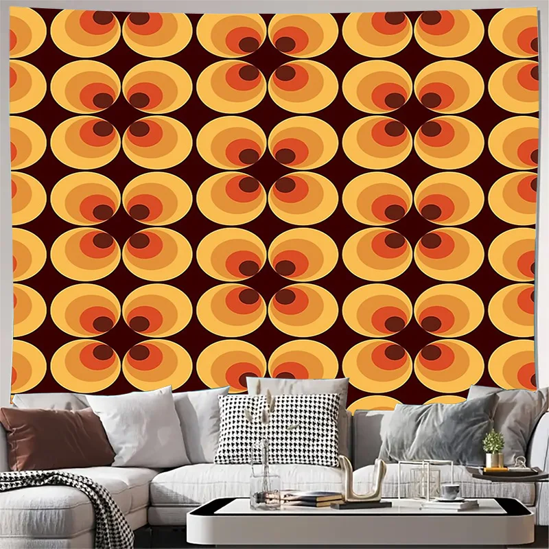 

Гобелен в стиле бохо, настенный эстетический декор комнаты, хиппи, настенное искусство, психоделический фон, вдохновленный природой, пустынные вибрации, декор для комнаты в общежитии