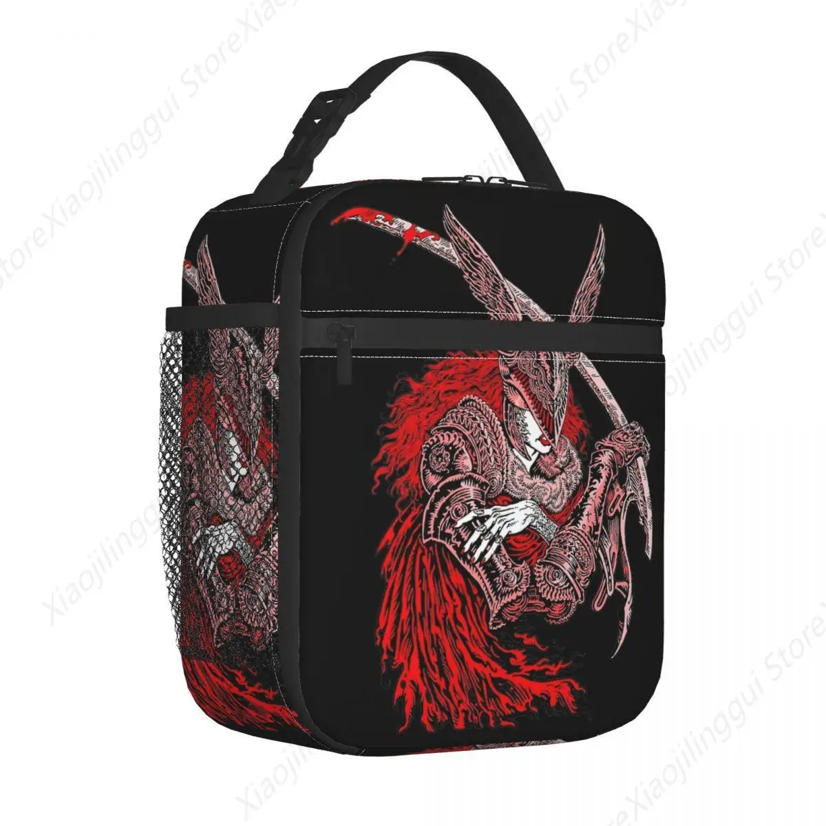 Malenia Blade Of Miquella Insulated Lunch Tote Bag Picnic Dark Souls Video Games Storage Food Box Portable All Season Lunch Box