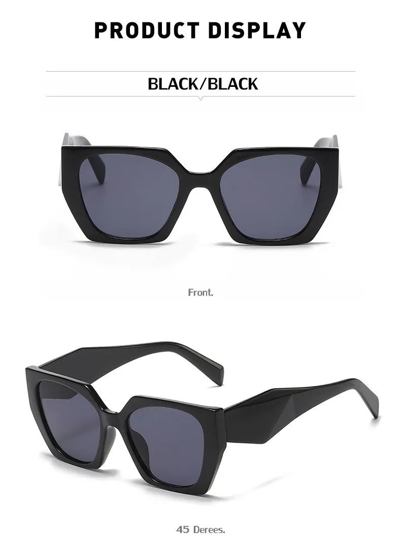 Mode Cat Eye Sonnenbrille Frauen 2025, Luxus Marke Design Vintage Quadrat Punk Sonnenbrille Für Damen Shades Retro Brillen UV400 – Detail 13