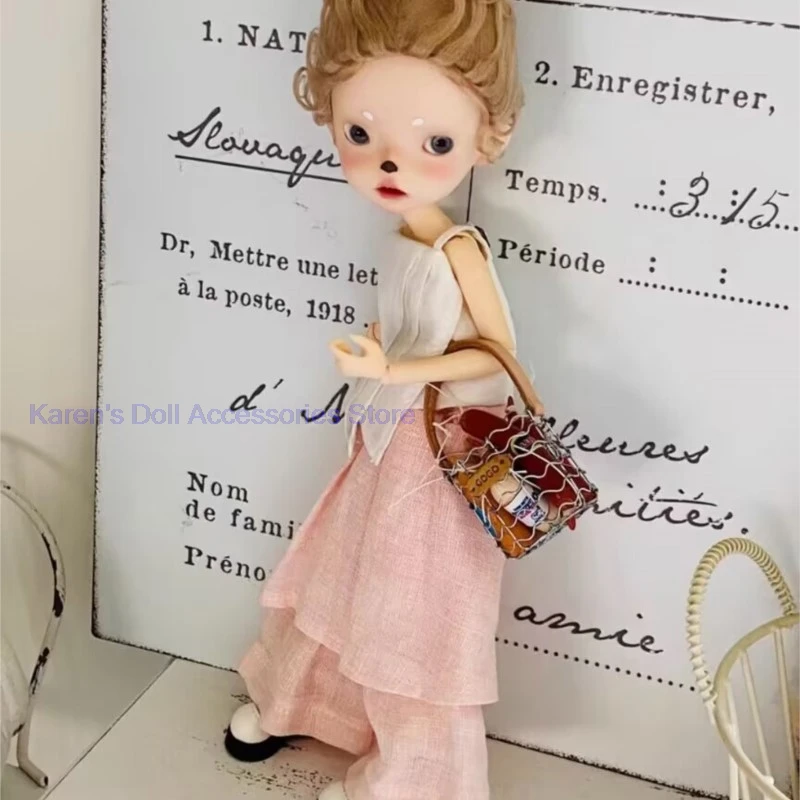 

2026 new Japanese style simple 2pcs Blythe/landoudou Shirts+skirts (Fit for Lulu,ymy24,Ob22,24,26,zone, Jenny)