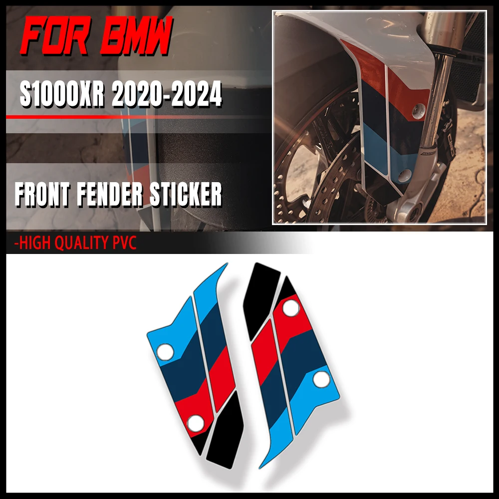 

FOR BMW S1000XR 2020 2021 2020 2023 2024 Motorcycle Accessories Front Fender Protective Sticker Decoration