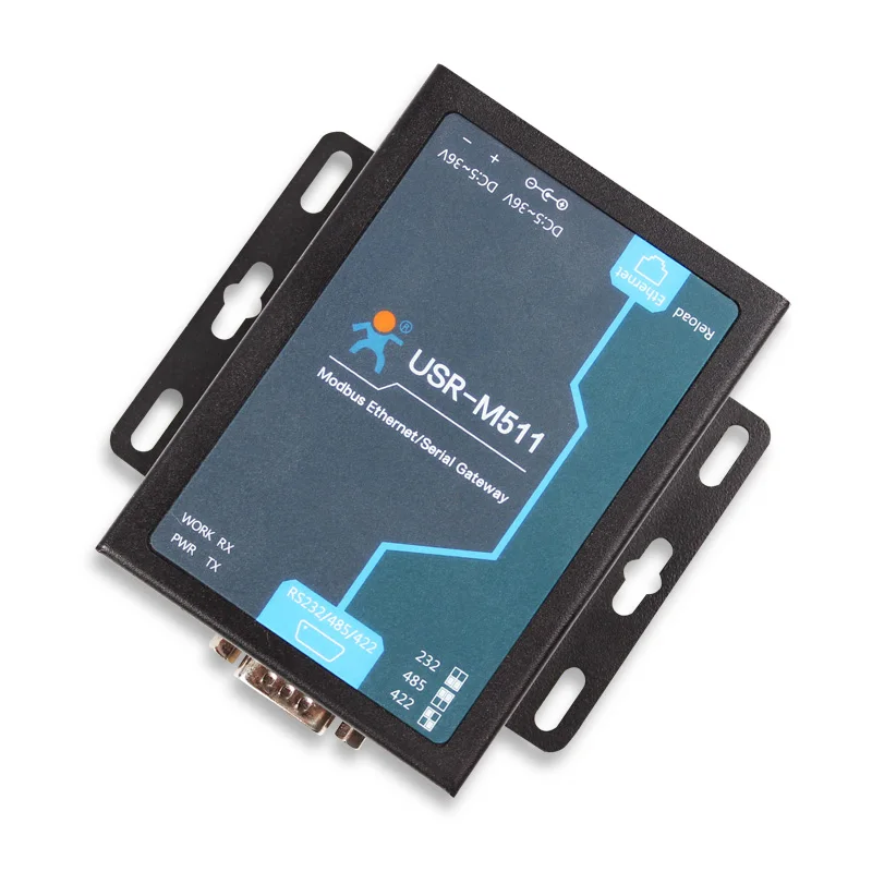 Conversor serial para ethernet de gateway iot industrial USR-M511, RTU/ASCII para TCP