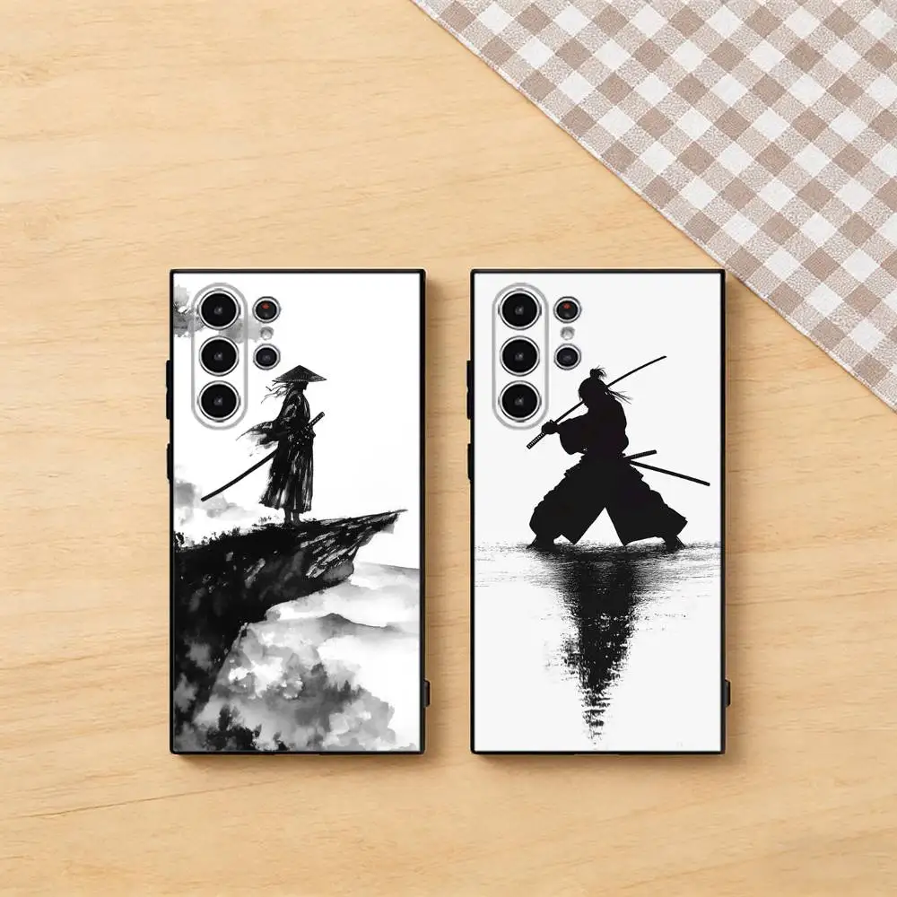 

Anime Samurai Phone Case for Samsung Galaxy Ultra S24 S23 S22 S21 S20 FE Note S10 S9 S8 Plus Fundas Matte