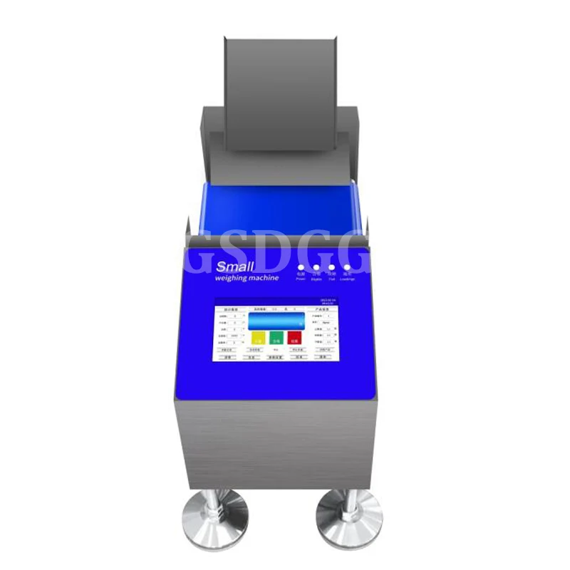 Top Sale High Speed Small Conveyor Check Weigher Machine For Small Packaged Tea Coffee Bar Weight Sorting