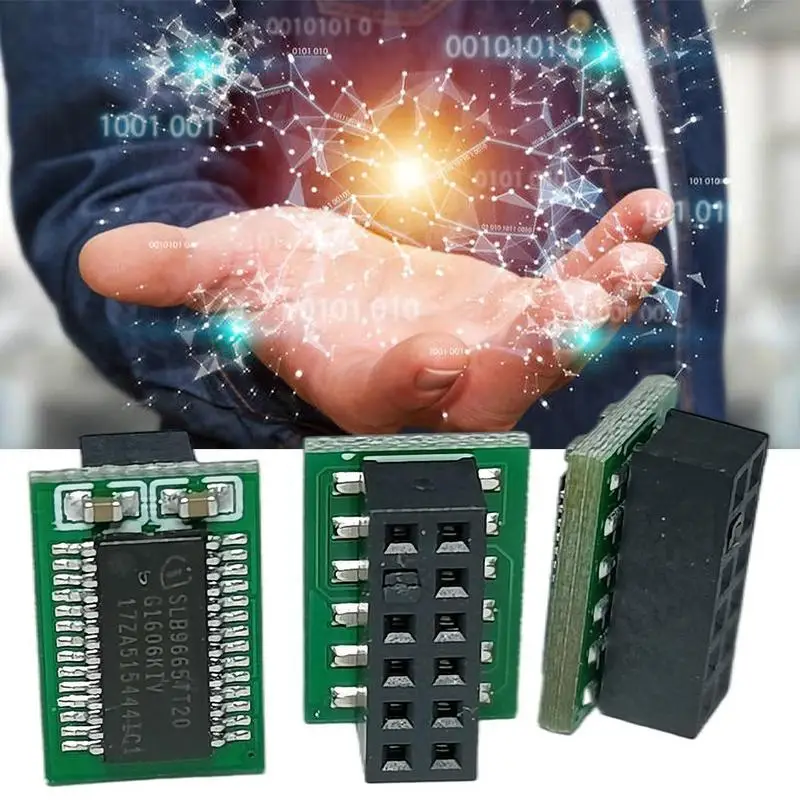 TPM 2.0 Security Module For ASUS MSI ASRock Motherboard 12 Pin 14 Pin 18 Pin Connector Trusted Platform Windows 11 Upgrade - Image 6