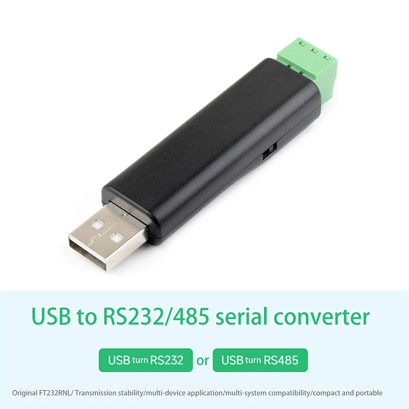 USB To RS232/485 Universal Serial Communication Converter FT232RNL Chip Solution