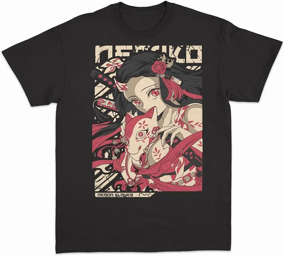 

Japanese Anime Slayer Demon Manga T Shirt Men Women Costume Adult