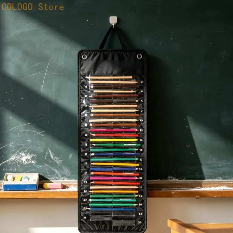 32 Pocket Art Tool Organiser for Study Room and Classroom Craft Corners D0LD