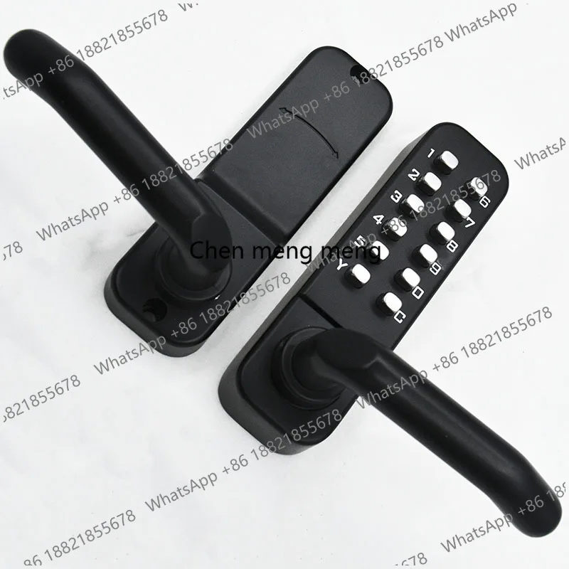 Weatherproof  External Gate Lock Rainproof Mechanical Handle Lock Mechanism For Outdoor Fence Door