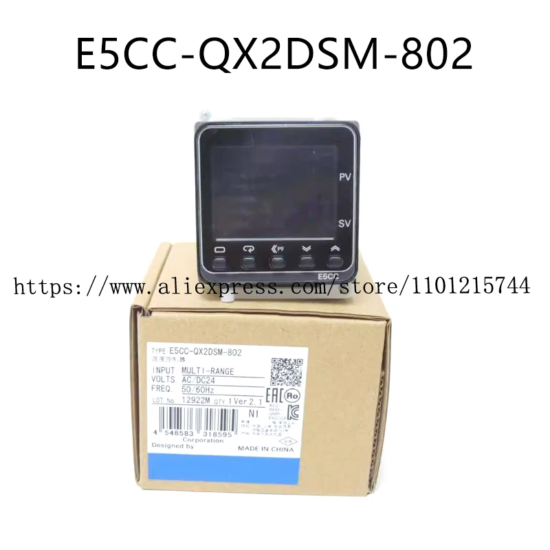 

New Original PLC Controller E5CC-QX2DSM-801 E5CC-RX2DSM-802 E5CC-QX2DSM-802 Moudle One Year Warranty