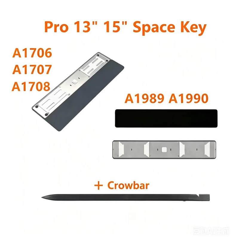 Novo Tecla Espaço A1706 A1707 A1708 A1989 A1990 para Macbook Pro 13" 15" (2016 2017 2018 2019)