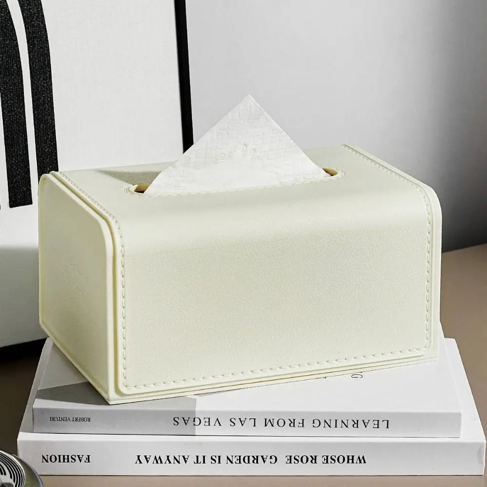 

Automatic Lifting Tissue Holder Dustproof Removable Tissue Paper Boxes Rectangular Anti-moisture Paper Towel Storage Box Car