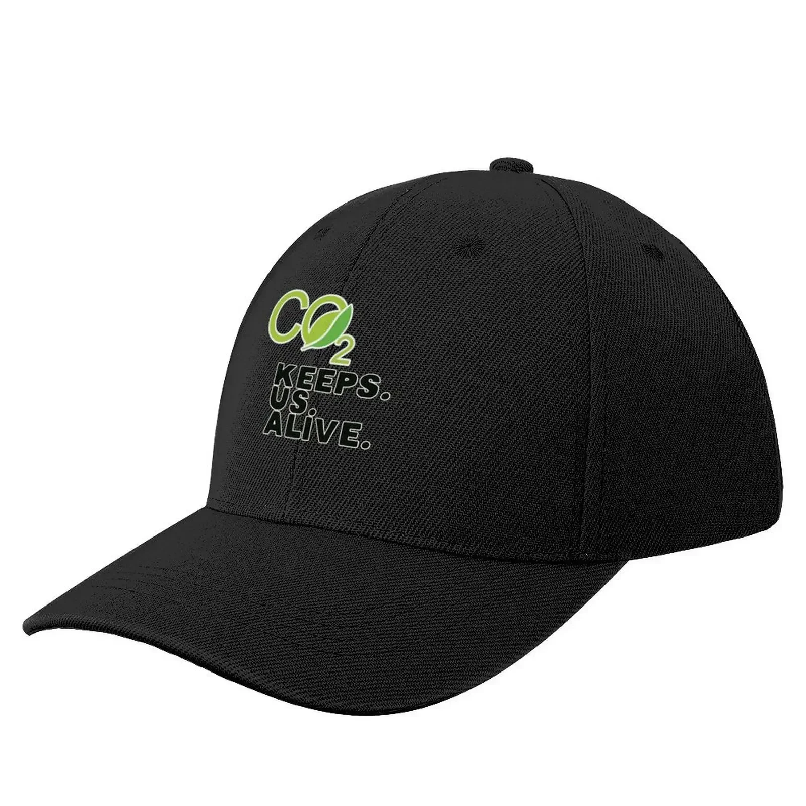

CO2 Keeps. Us. Alive. Baseball Cap sailor cap for men Christmas Hat fashionable Hats For Women Men's
