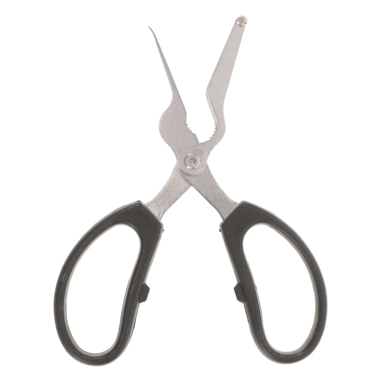 Seafood Cutting Shears Stainless Steel Shrimp Deveining Tool Double Blade Kitchen Shell Cutter Lobster Crab Scissors