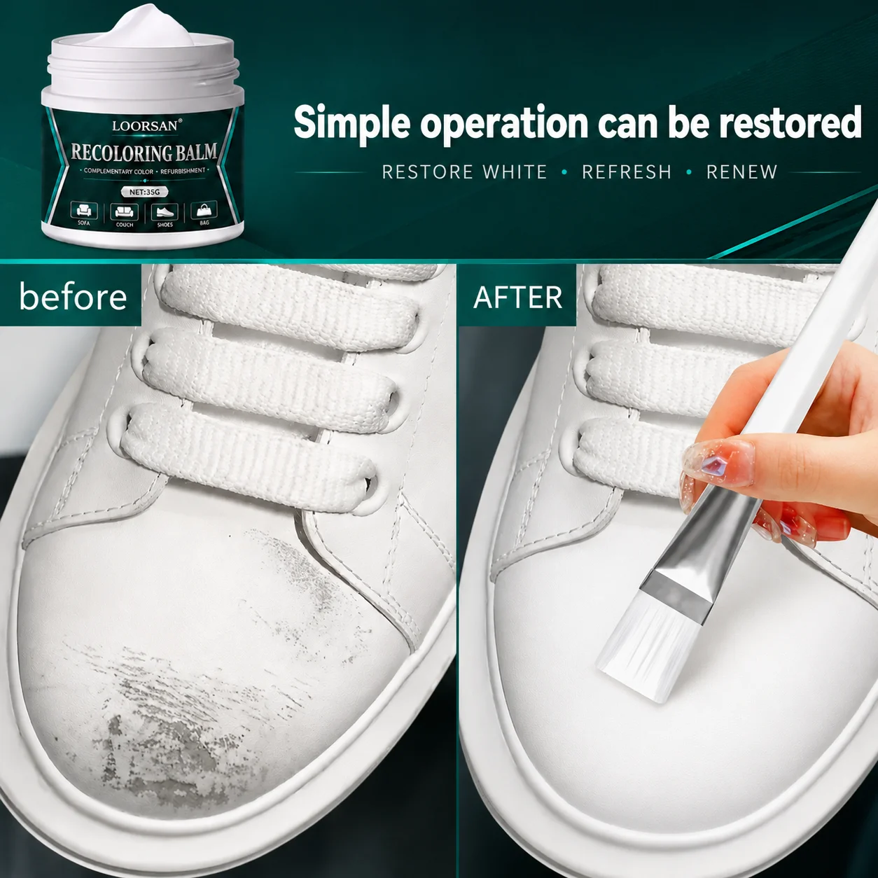 Pasta Blanca para Recolorar Za - Sneaker Cleaner reseña y precio