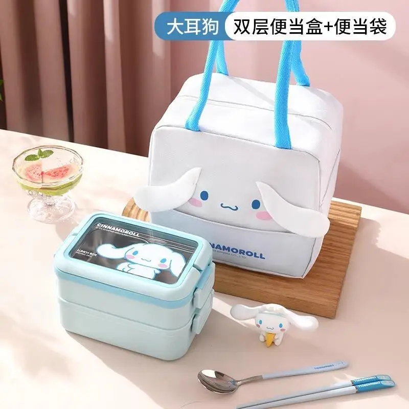 

Sanrio My Melody Cinnamoroll герметичная коробка ланч-бокс хит-продукт новый продукт милый мультфильм на открытом воздухе для взрослых студентов большой емкости