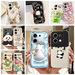 For Infinix Zero 30 4G Case X6731B Cute Cartoon Full Cover Soft Silicone Funda For Infinix Zero30 Zero 30 5G X6731 Bumber Shells