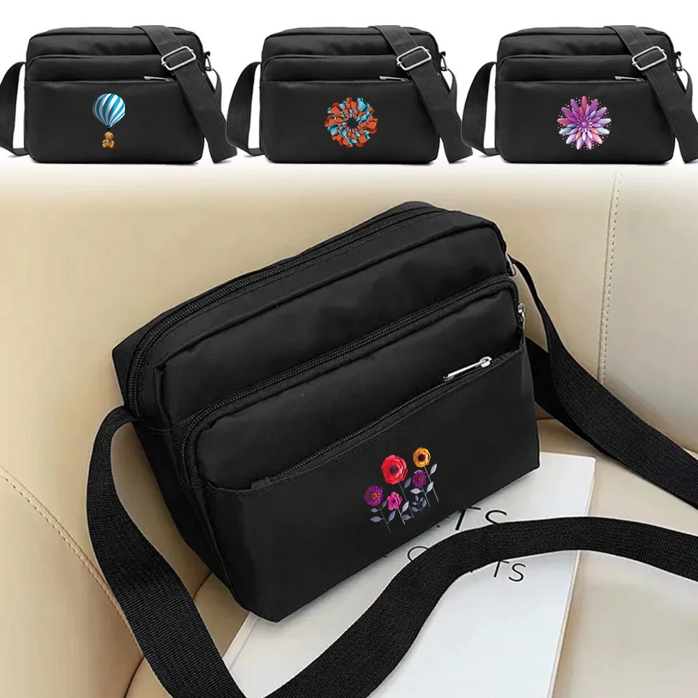 

3D Pattern Crossbody Bag Trendy Casual Women's Shoulder Bag Outings Travel Portable Large Capacity Shoulder Strap Shopping Bag